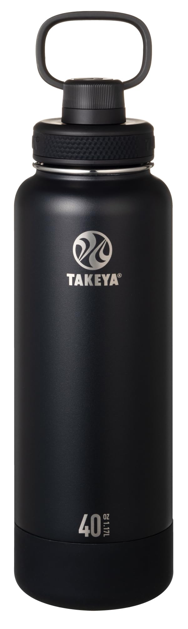 

[Official Takeya] Active Line II 1.17L (1170ml) Onyx Insulated Water Bottle, TAKEYA FLASK