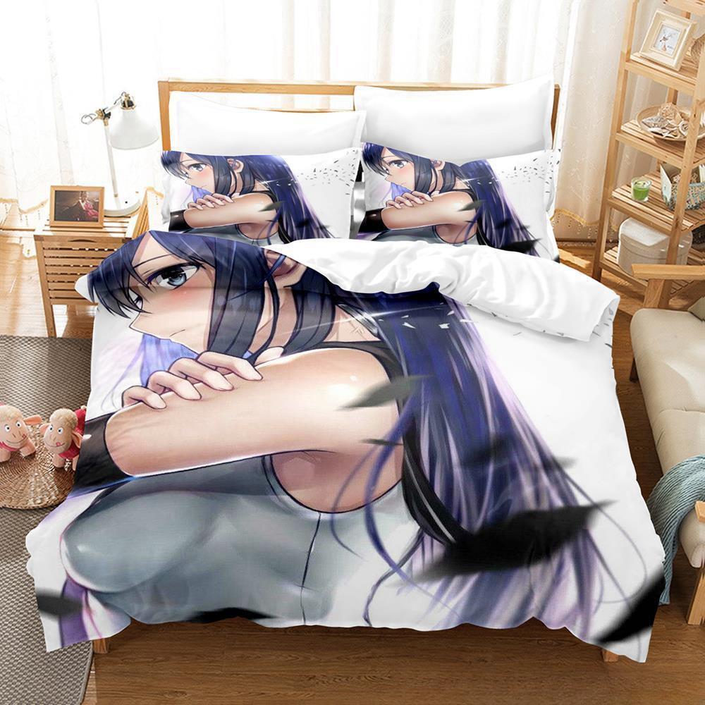 3d Print Anime Brynhildr In the Darkness Bedding Set Single Twin Full Queen King Size Bed Set Adult Kid Bedroom Duvet Cover Sets