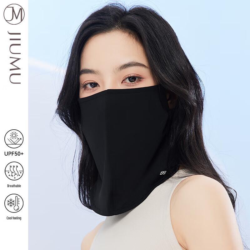 JIUMU Women s Ice Silk Sun Protection Face Mask One Size