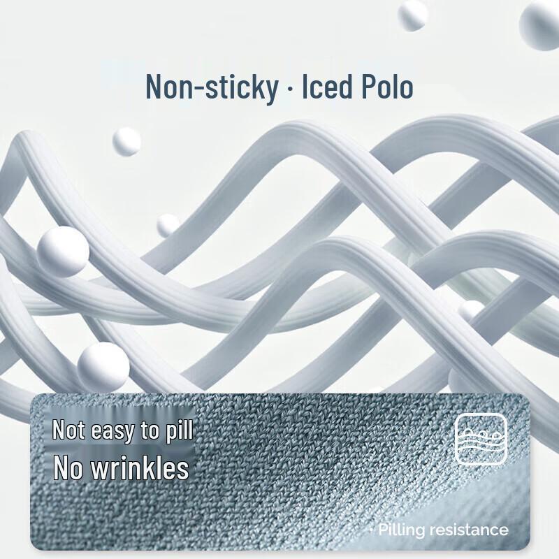 

VICUTU Men s Ice Sand Polo Short Sleeve Knit Shirt M