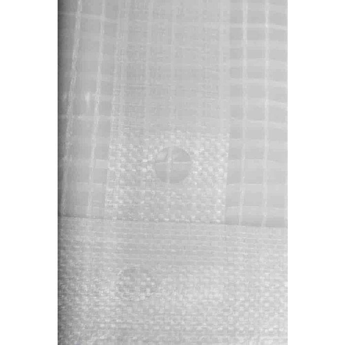 Tarpaulin Gitterfolie Transparent 6x10m (60m²) - UV Protection, Tear-resistant