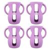 2/4Pcs Silicone Sleeves For Avent Baby Bottles Anti Breakage Baby Bottle Holder With Handle