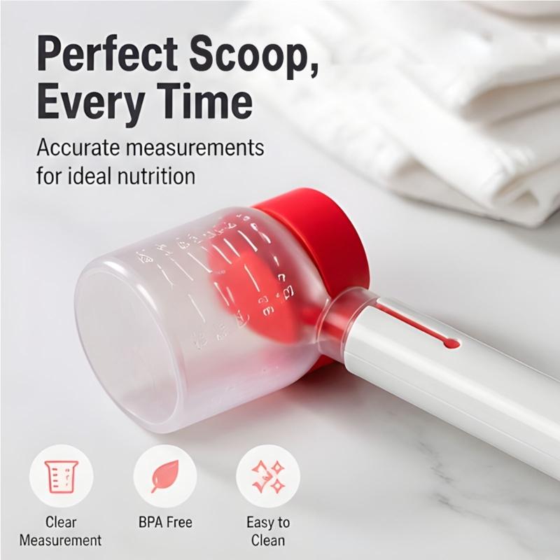 Spill Resistant Powder Measure Set Perfect For Protein Spices And Baking Supplies Dishwasher Safe And intelligent Storage Solution