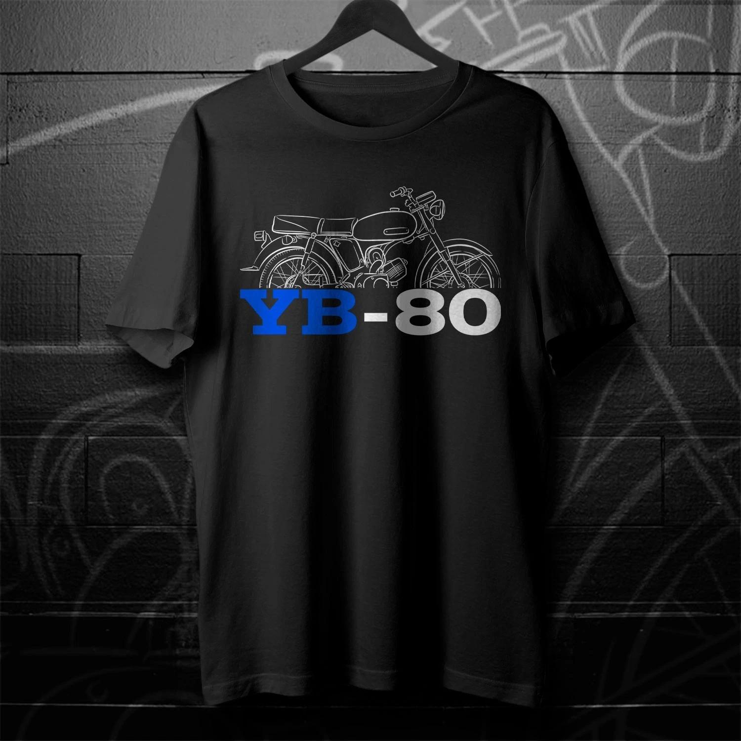 

For Yamaha YB80 1973-1977 fans - Motorcycle T shirt 2XL