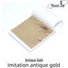 Gold and Silver Freeze-Resistant Foil Paper for DIY, Crystal Epoxy, and Nail Art, 9x9cm