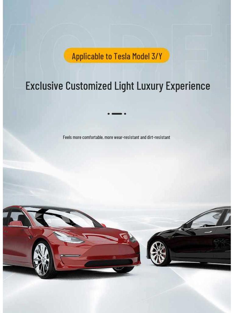 Tesla Model 3/Y Floor & Trunk Mats - TPE Car Accessories