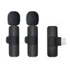 Wireless Clip-On Lavalier Microphone for Mobile Streaming and Recording