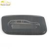 19 Q3 Stainless Steel Fuel Tank Cap Anti-Scratch Decorative Sticker - Car Exterior Accessory