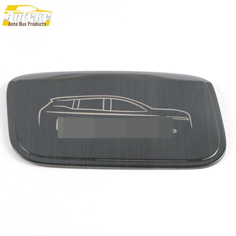 19 Q3 Stainless Steel Fuel Tank Cap Anti-Scratch Decorative Sticker - Car Exterior Accessory