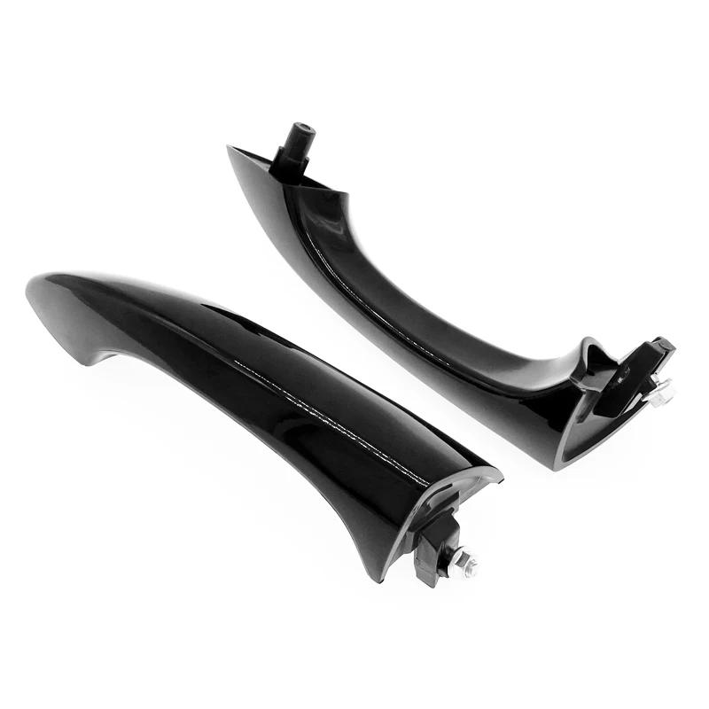 LHD Car Exterior Door Handles Car Left Side Door Handle Outer Outside For BMW X5 E53 2000-2006 ABS Car Accessories