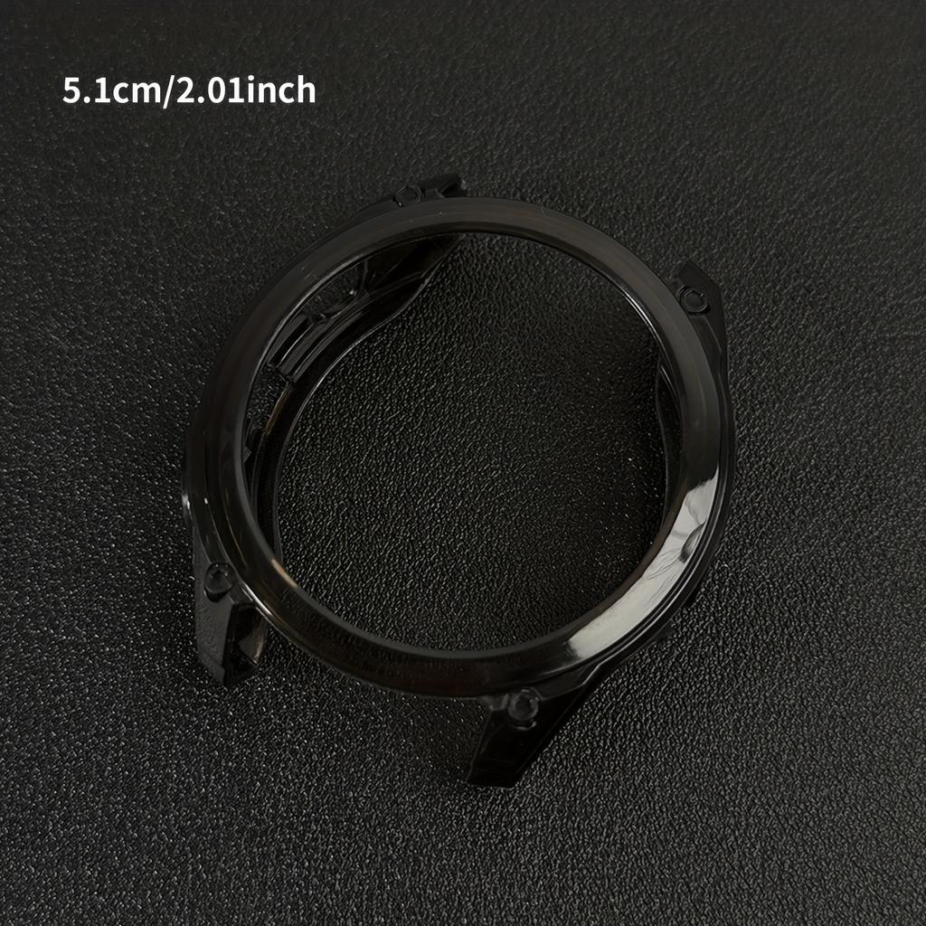 Protective TPU Half-Pack Case for Garmin Fenix 8 43/47/51mm Scratch-Resistant Lightweight Slim Cover Shockproof Dustproof