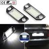 Fit For Ford Focus 2 MK2 03-08 C-MAX Car License Plate Lights 12V LED White Number Lamps Plate Light Tail Signal Lamp Assembly