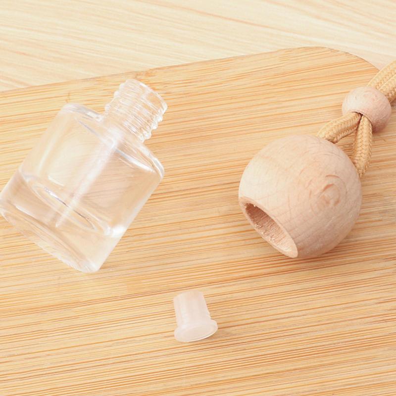 Empty Car Diffuser Bottles Refillable Car Perfume Bottles Auto Interior 8ml Fragrance Oil Jar Decorative Cups for Traveling