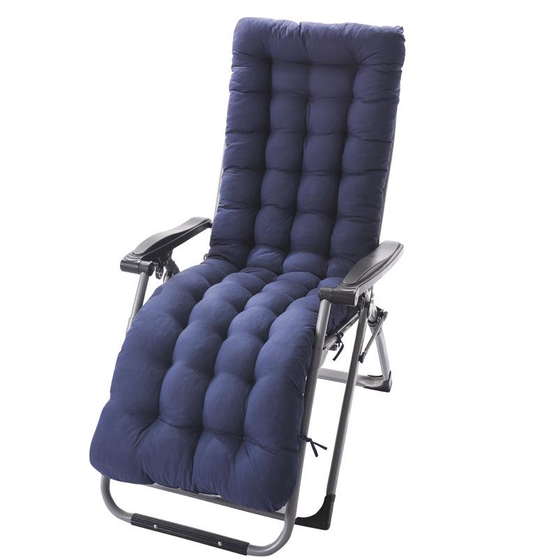Autumn & Winter Flannel Rocking Chair Cushion - Thick, Double-Sided, Foldable Recliner Pad