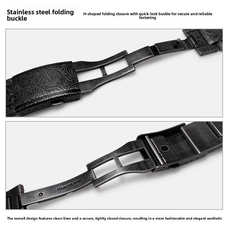 GX56 GX56BB Metallgehäuse Armband Mod Kit Für G-SHOCK Casio GX-56 GXW-56BB Edelstahl Lünette Armband gx56 retro Paisley Muster Set