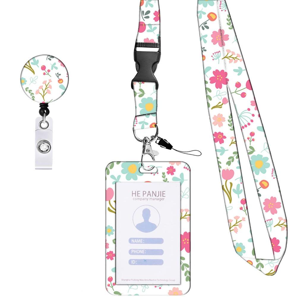 Necklace Strap Working Cards Holder Retractable Badge Card Case  Card Protector