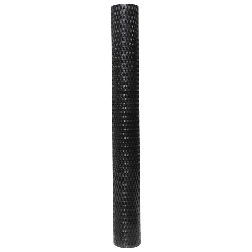 Balcony Screen, Black, 300X100 Cm, Poly Rattan
