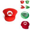 High-quality Super Mario And Luigi Cosplay Hats Perfect For Halloween And Parties