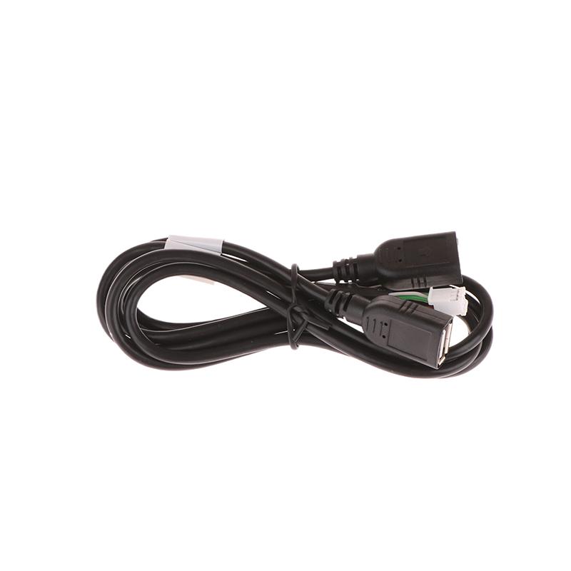 6 Pin Dual Usb Interface Cable Adapter For Android Radio Navigation Multimedia Car Player Wire Harness Plug Connector