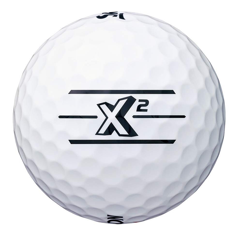 Golfové míčky DUNLOP SRIXON X2 1 tucet (12 kusů) Bílý