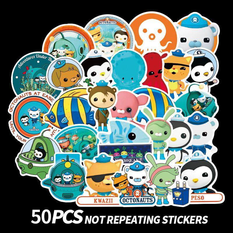 

The Octonauts 50pcs Sticker Bomb Pack Diy Imposter Crew Set Laptop Decal Bike