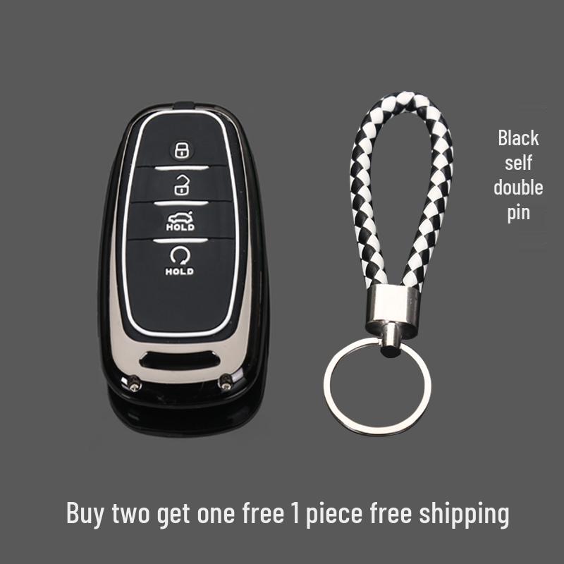 Handmade Braided Leather Keychain: Practical & Stylish Waist or Bag Charm