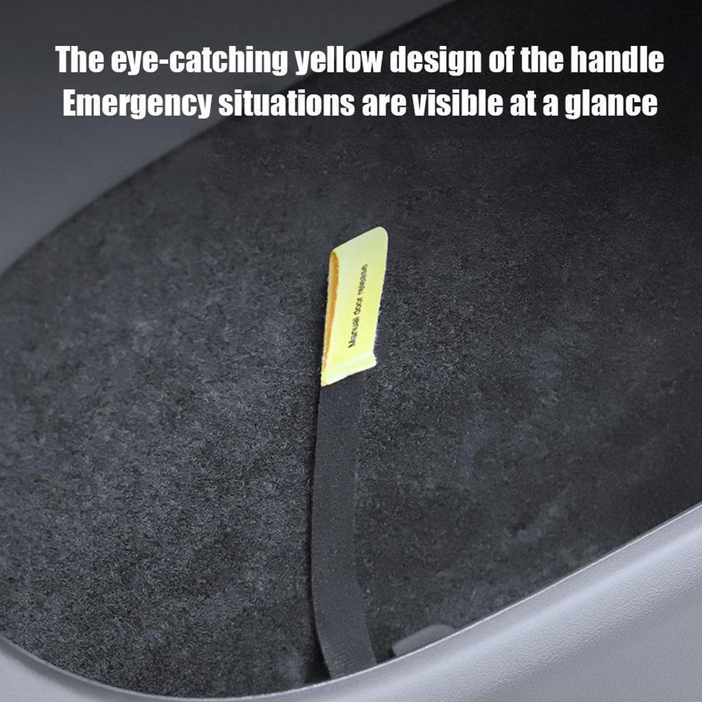 Emergencies Nylon Pull Rope Release Lanyard for Quick Car Door Opening in Urgent Situations Vehicle Safety Easy to Use