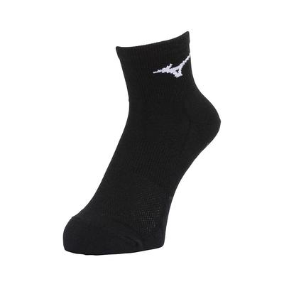 Mizuno Short Sports Cm Socks, Length, Anti-Slip, Socks, Unisex, U2MXB011, Black, 25.0-27.0