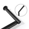 Stainless Steel Freestanding Floor-Mounted Paper Towel Holder - Single Pole Toilet Paper Storage Organizer for Bathroom &Kitchen