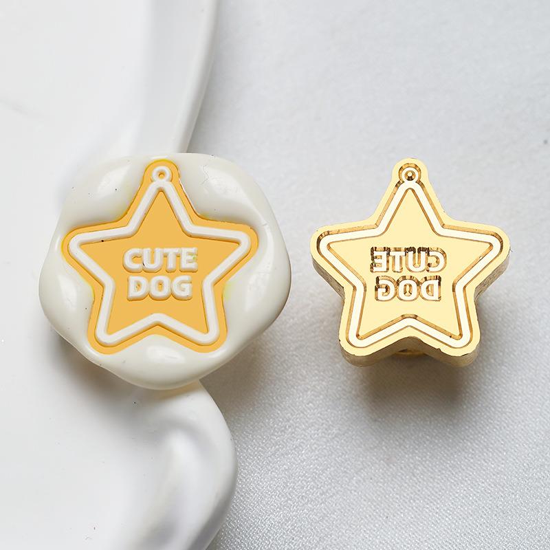 Katze Hund Muster Siegelwachs Stempel Haustier Karte Feuerlack Stempel Scrapbook Und Umschlag Dekoration Siegel