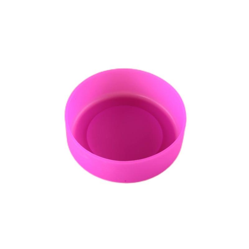 Silicone Base for Cup Sleeves, High and Low Heat Insulation Silicone Sleeves for Sports Water Bottles