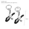 EXVOID 1 Pair Nipple Clip BDSM Bondage Sex Toy for Women Slave Restraint Fetish Erotic Breast Clamps Clitoris Clip Metal Ring
