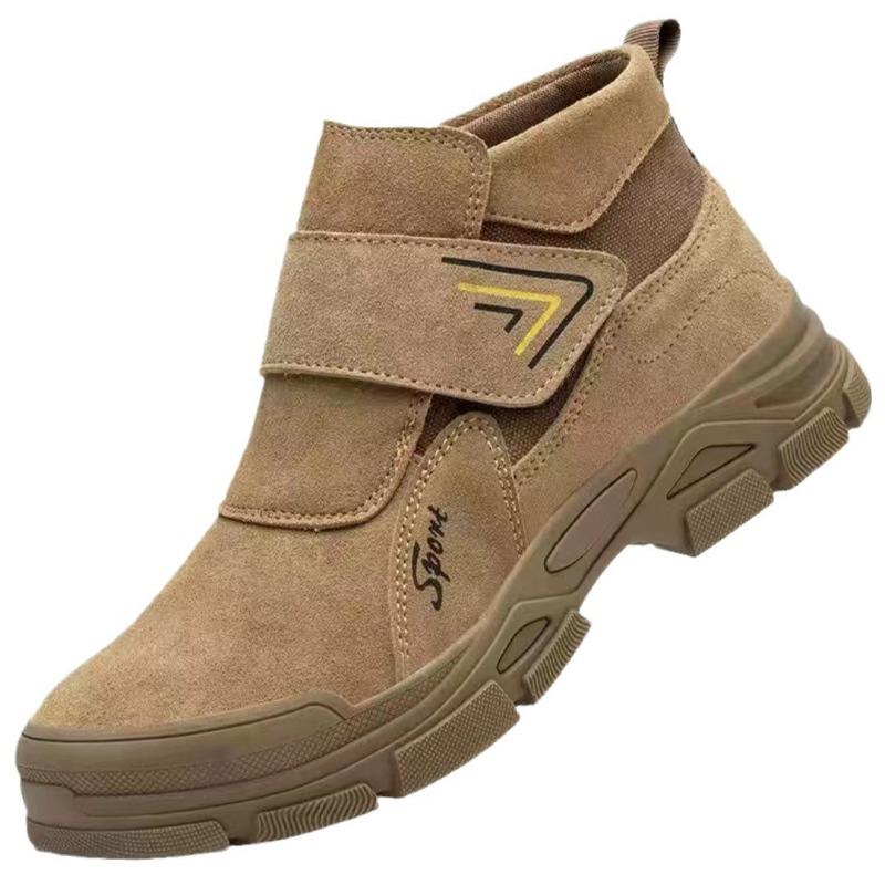 Lightweight, Wear-resistant, Breathable, Deodorant, Welder Site Work, Anti-smashing and Anti-piercing Labor Insurance Shoes