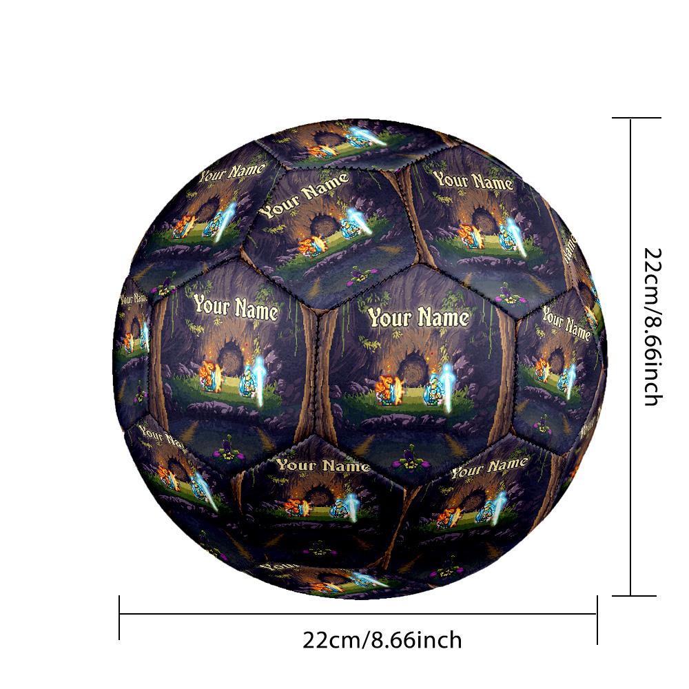 Size 5 FootballTerraria Durable PU Soccer Ball for Sports Training Outdoor Competition