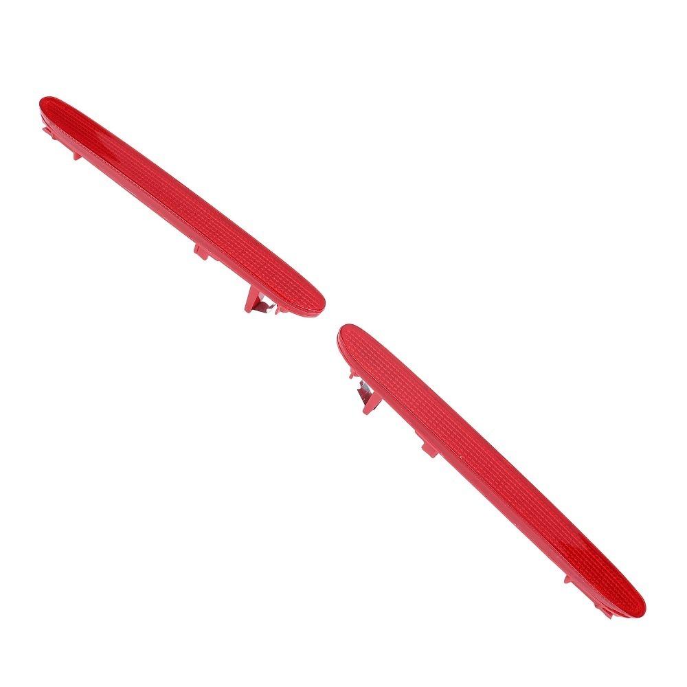2PCS ABS Tail Bumper Reflector Red Rear Bumper Reflector Lens Rear Bumper Reflector for Accord Bumper Reflector