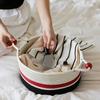 Large Capacity Cotton Rope Storage Box Handmade Desktop Organizer  Living Room