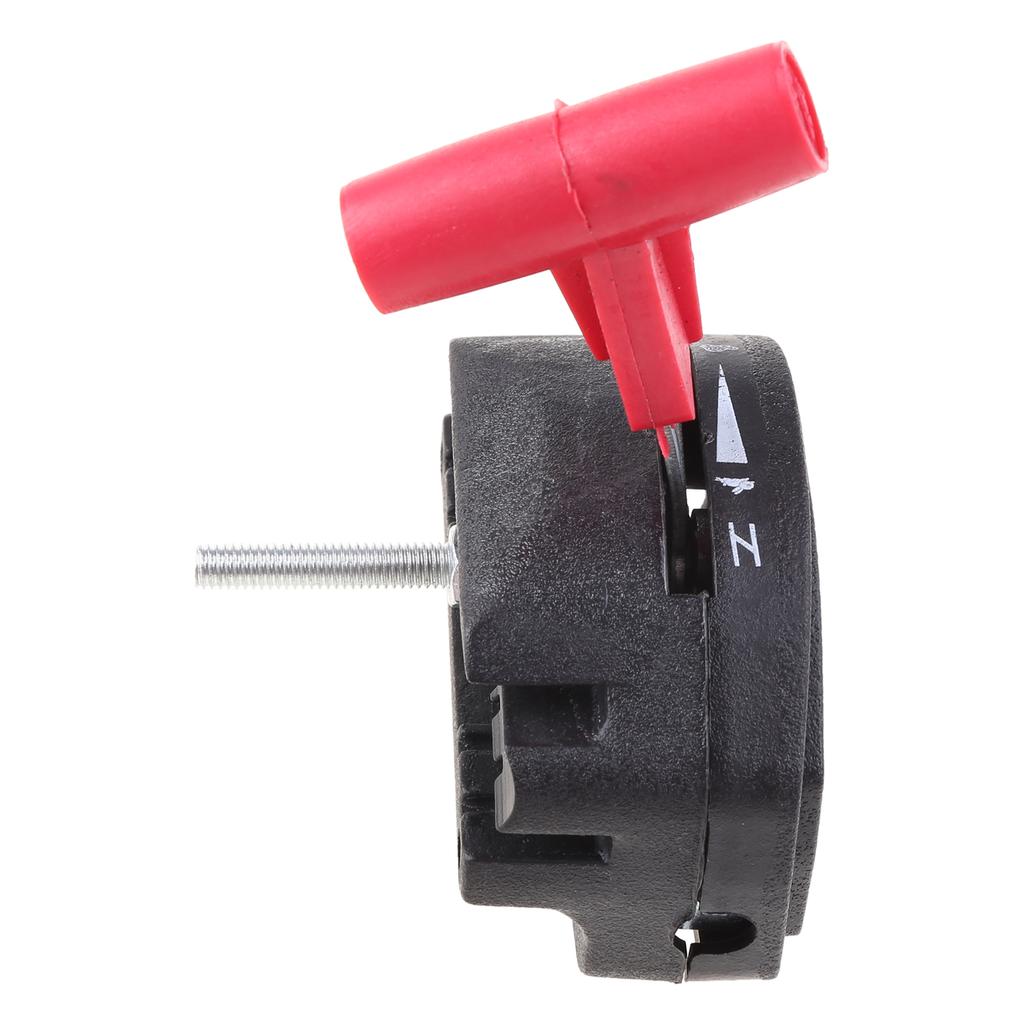 Black+Red Durable Lawn Mower Replacement Parts Plastic Throttle Switch Parts