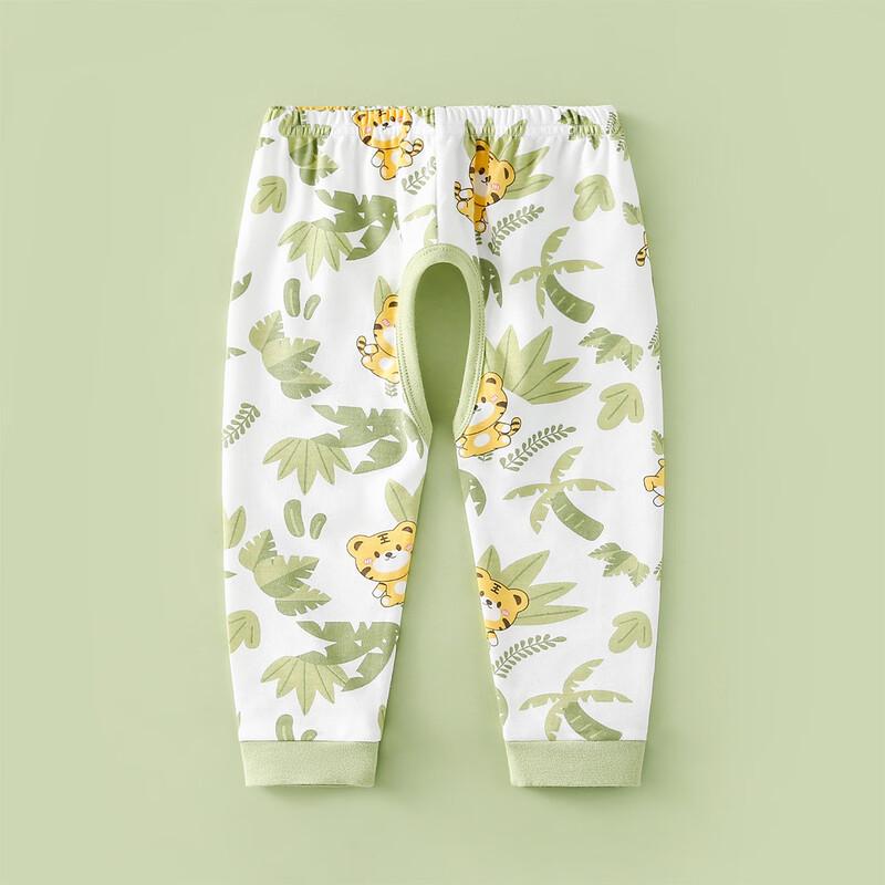 Детские хлопковые штанишки Du Xi Lu Ka с открытой промежностью 80