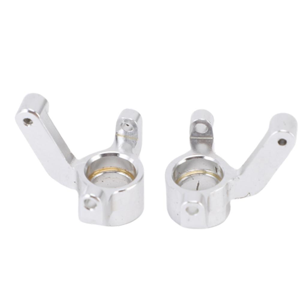 RC Car Front Steering Hub Carrier High Strength Alloy Steering Knuckle Front Steering Cup for 1Celsius24 RC Car
