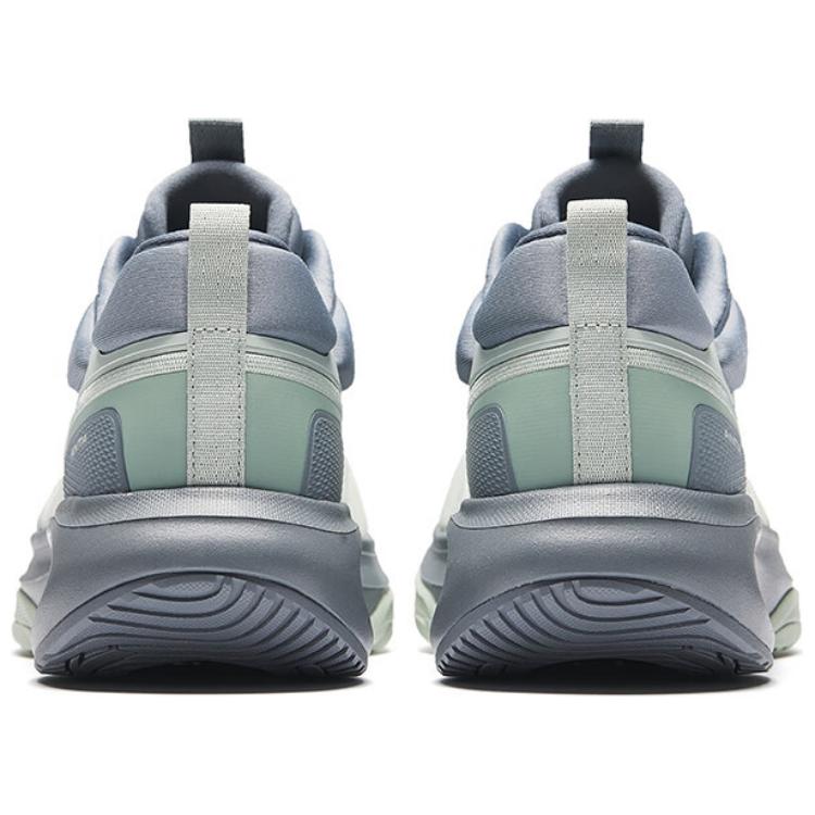 Anta Linghu Shock Absorption Low Top Training Shoes Men Sneaker Green Gray 112437790-4