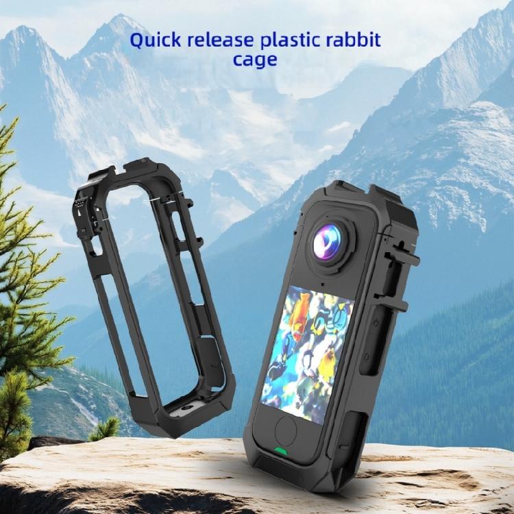 Wärmeableitender Kamerakäfig für X4air Kameras Werkzeuglose Montage Anti-Vibrations Schutzhülle