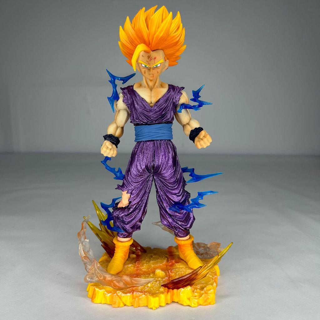 Dragon Ball Super: Son Gohan Super Saiyan Battle Damage Model Scene Decoration