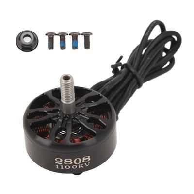 A2808 Drone Motor 1100KV Black Brushless Motor Aluminum Shell Powerful Permormance Ultralight FPV Motor for FPV