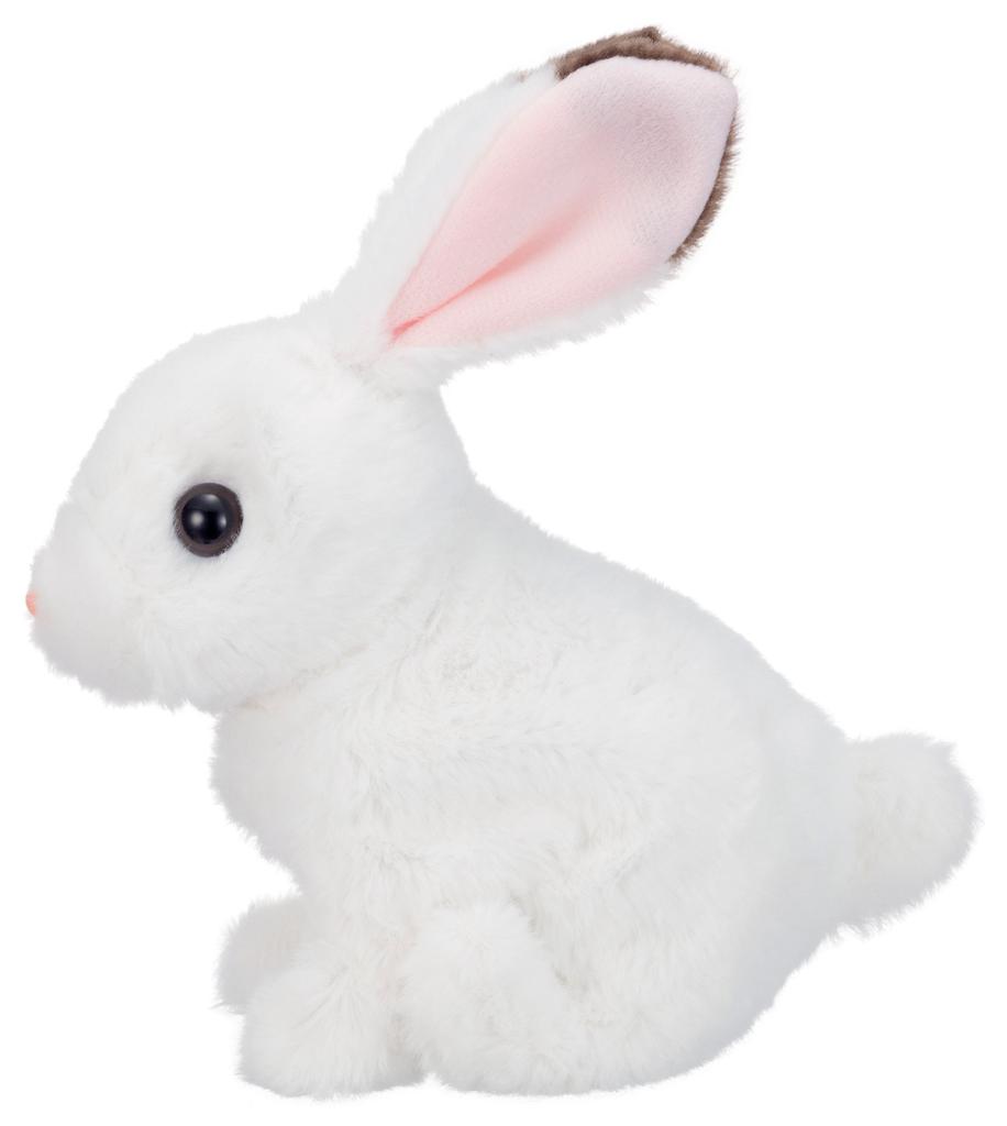 Iwaya (IWAYA) Yukki the Rabbit, a moving plush toy with flapping ears, walking and barking, suitable for ages 3 and up, size W90 x H200 x D180mm,