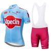 Summer Short-sleeved Cycling Suit Men's and Women's Road Mountain Bike Cycling Suit Outdoor Sportswear Perspiration Breathable