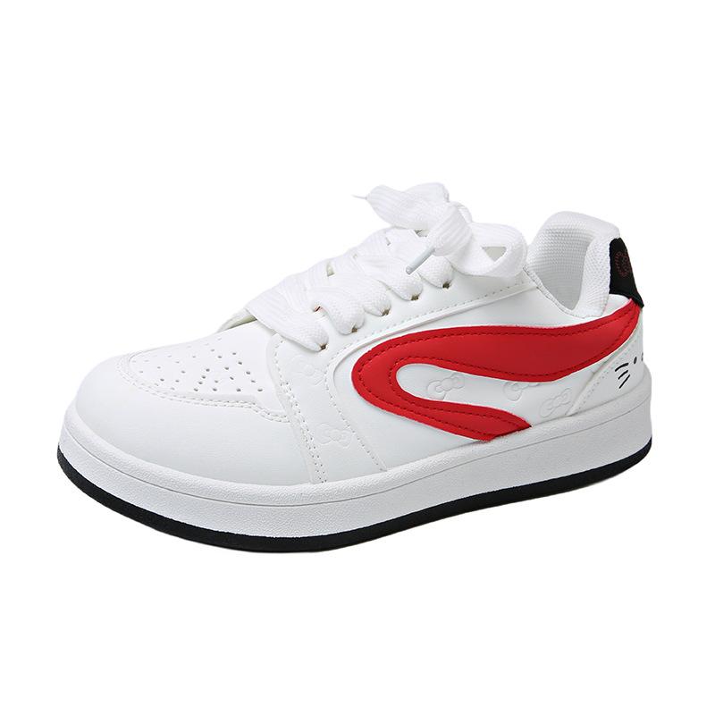 New niche design sense trend casual street shot versatile skateboard shoes women's retro Harajuku bread shoes