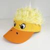 Lightweight Duckling Decorated Wig Cap Breathable Duck Tongue Cap  Outdoor Sports