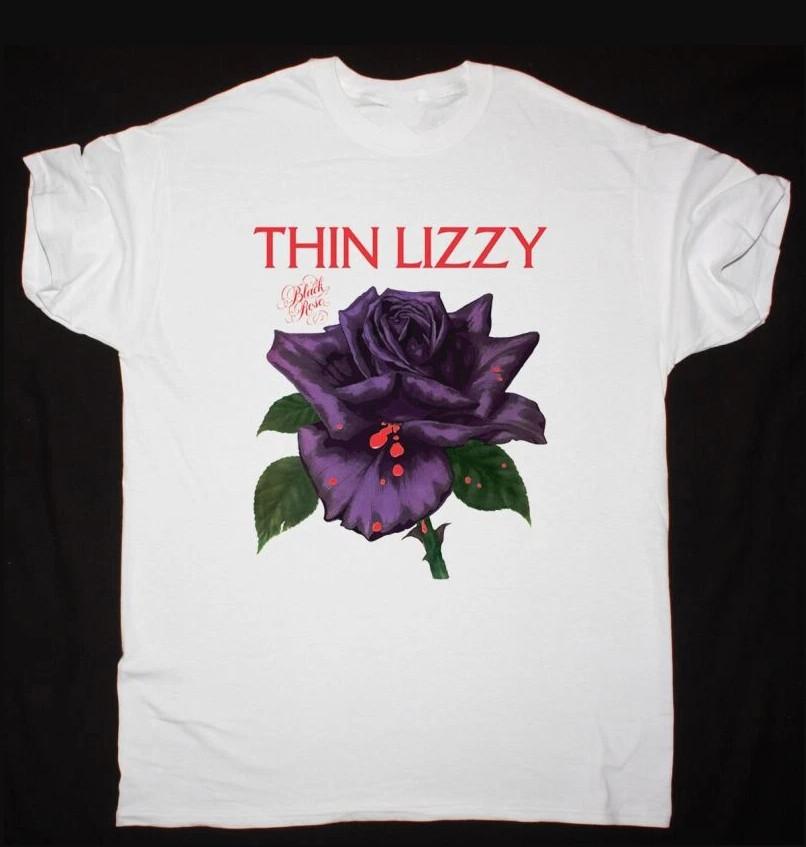 The Black Rose Tour Vintage Thin Lizzy 1979 T-shirt size S-5XL M