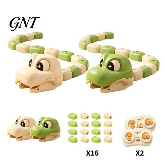 Magnetic Snake Toy 1/2 Sets Remote Control Toy, 2 Players Competitive Eating Itself Parent-Child Interactive for Toddlers Boys Girls Parent Child