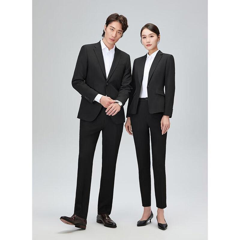 Yiliteng Black Business Suit Set